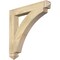 Ekena Millwork Thorton Arts & Crafts Rough Sawn Bracket, Douglas Fir, 4"W x 30"D x 30"H BKT04X30X30THR03RDF - alternate 1